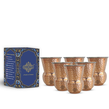 Steel Copper Hammered Pilsner, Mathat, Cocktail, Manhattan Glass, Tumbler, Drinkware, Serveware