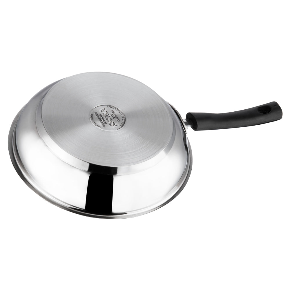Vinod Stainless Steel Frypan (Induction Friendly)