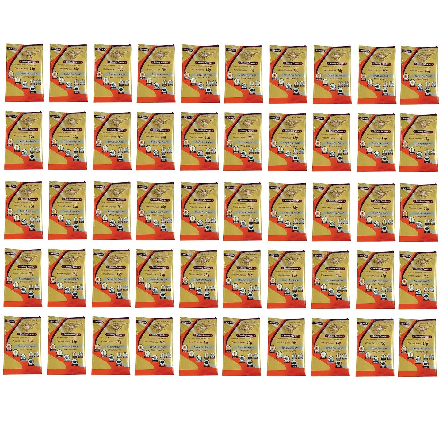 Copper/Brass/Bronze Cleaning Powder pack of 50