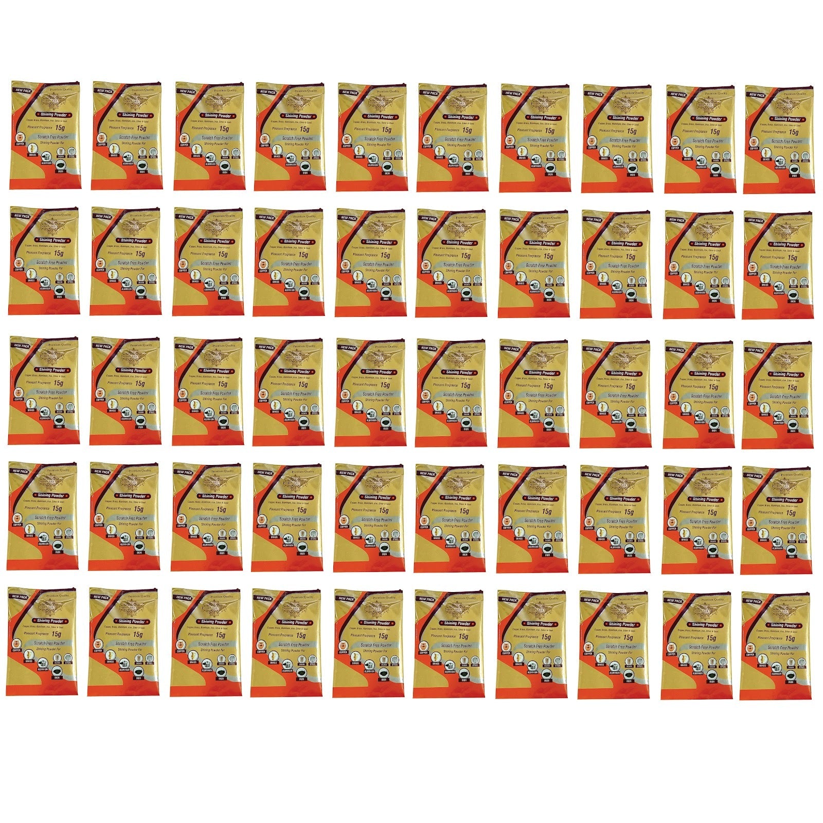 Copper/Brass/Bronze Cleaning Powder pack of 50