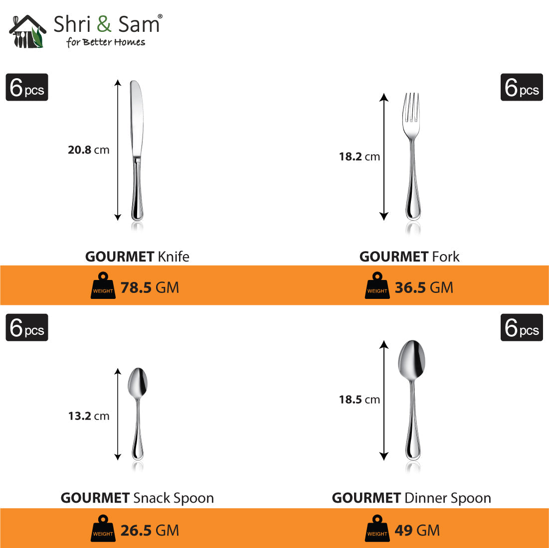 Stainless Steel Combo Akshara