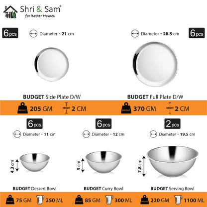 Stainless Steel Combo Akshara