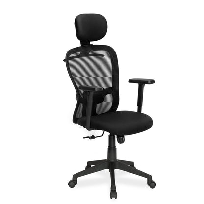 Nilkamal Alba High Back CTS Chair (Black)