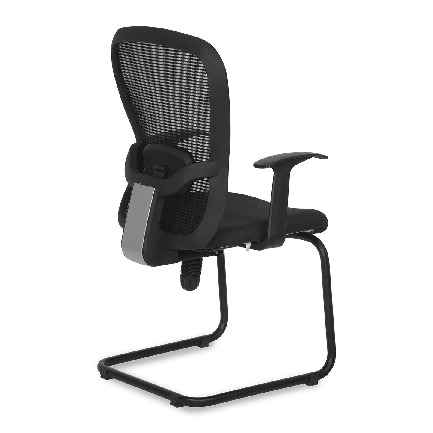 Nilkamal Alba Mid Back Visitor Chair (Black)