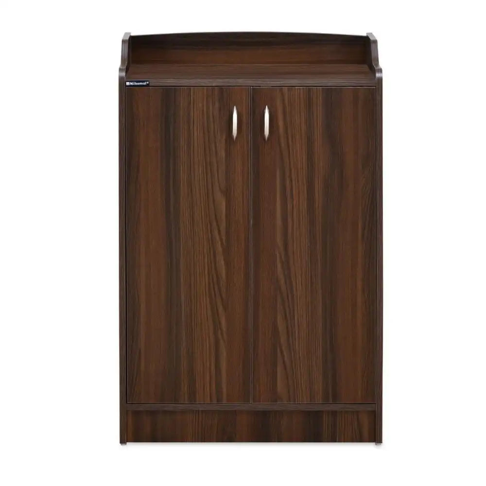 Nilkamal Alpine Shoe Cabinet (Classic Walnut)