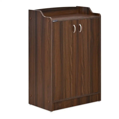 Nilkamal Alpine Shoe Cabinet (Classic Walnut)