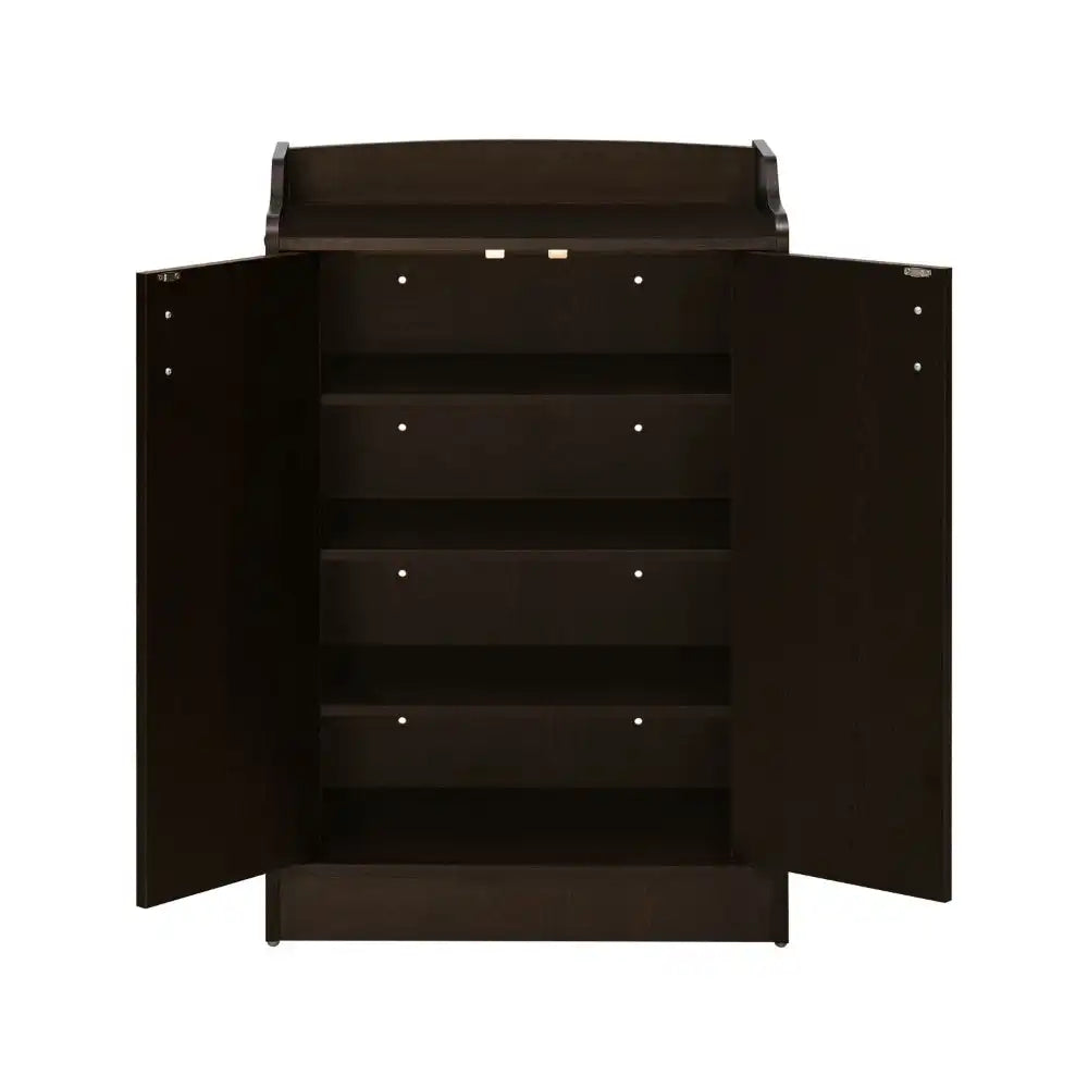 Nilkamal Alpine Shoe Cabinet (Classic Walnut)