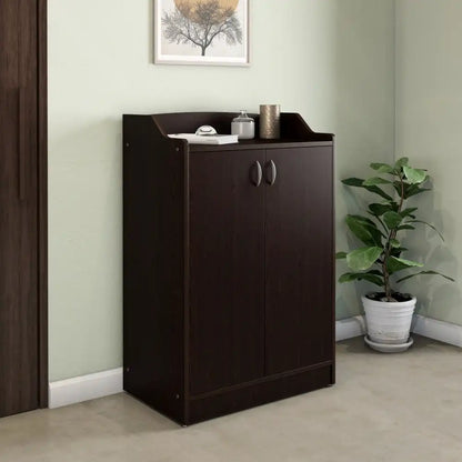 Nilkamal Alpine Shoe Cabinet (Classic Walnut)
