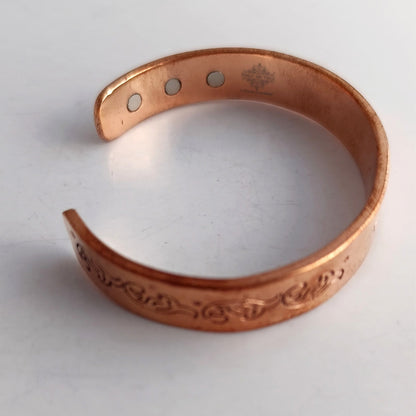 Pure Copper Heavy Jai Shree Ram Bangle with Inbuilt Magnet