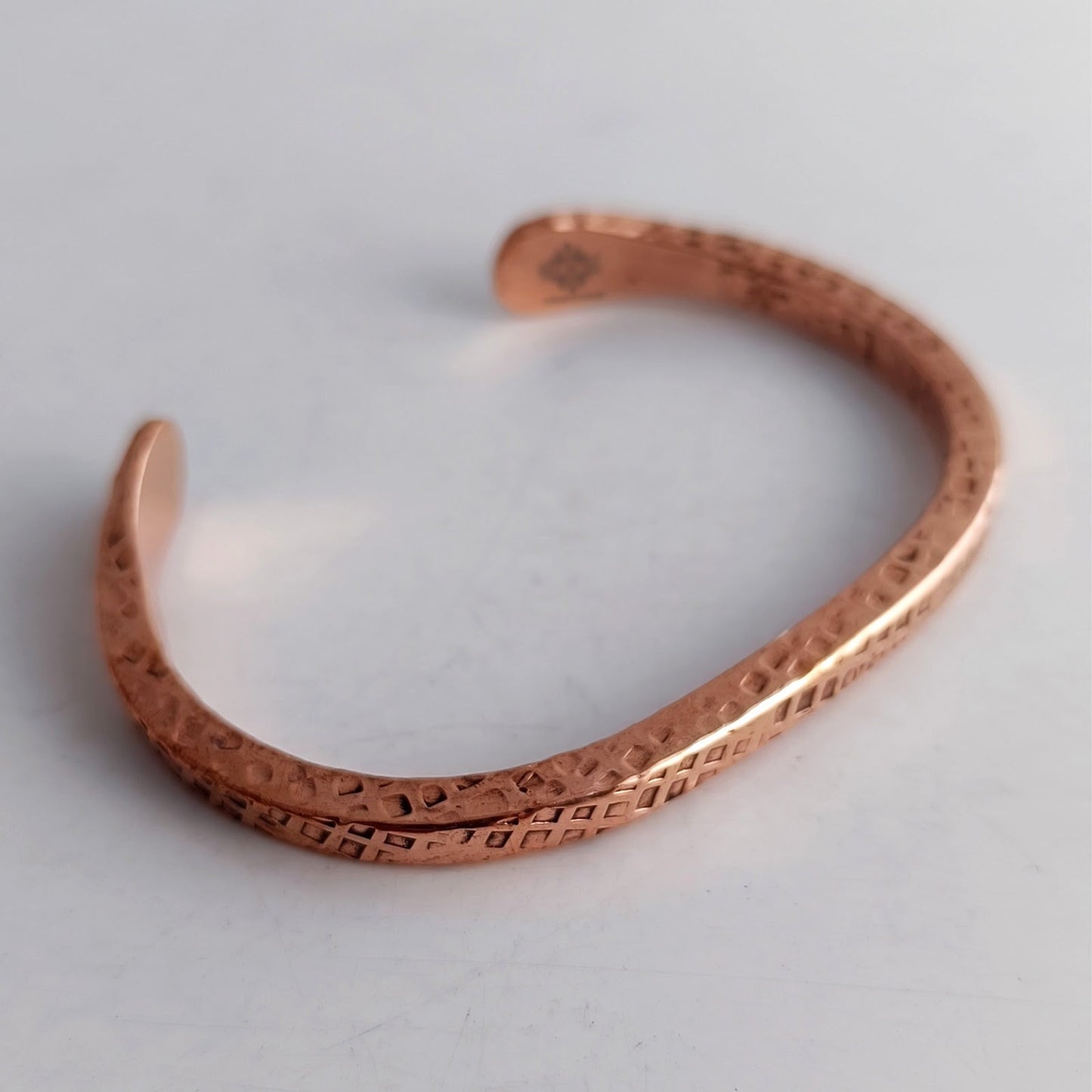 Pure Copper Solid Dotted Bracelet for Men & Women