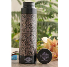Pure Copper Water Bottle – Pyramid Shape, 900 ML