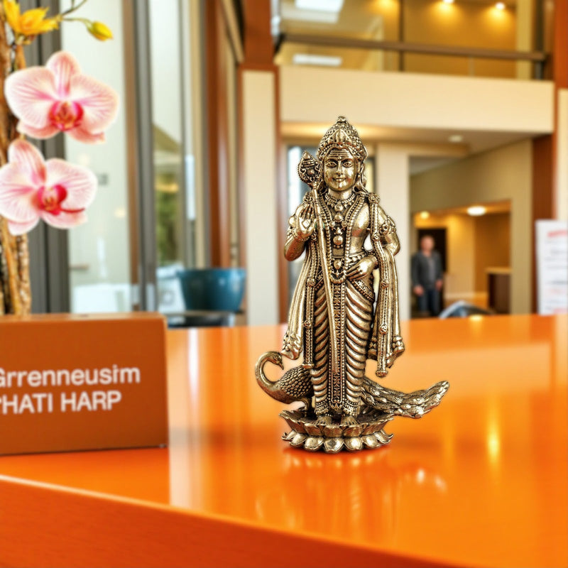 Pure Brass Murgan Murti