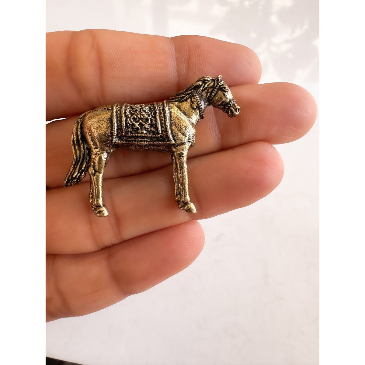 Brass Horse Miniature - 2.90 cm
