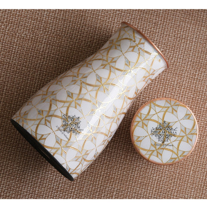 Pure Copper Gold Print Luxury Design Bedroom Bottle,  Home Décor, Marble Finish, 950 ml