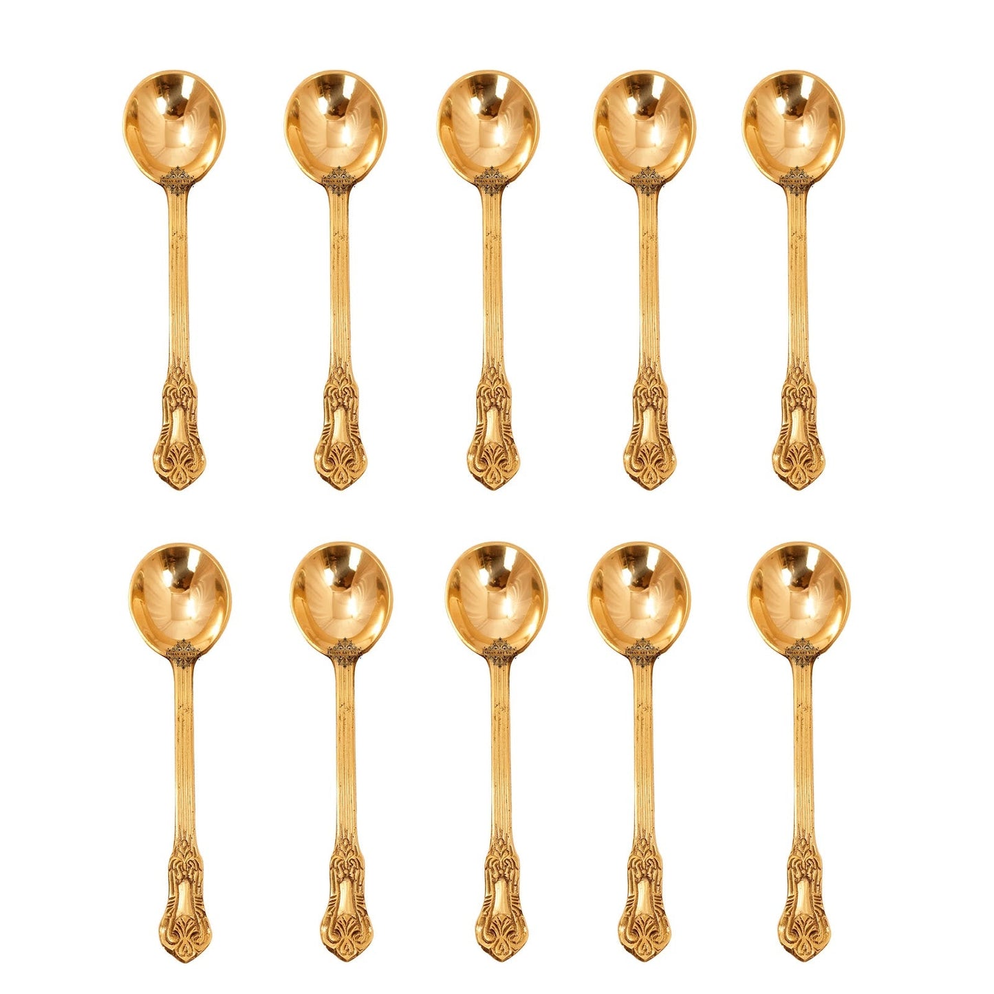 Brass Designer Ladle Spoon | Serving Dishes Tableware | Serving Spoon