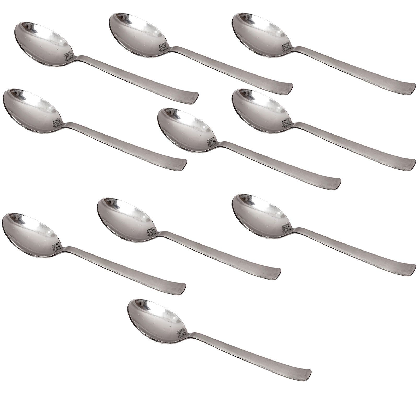 Pure Stainless Steel Handmade Matt Finish Design Soup Spoon