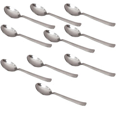 Pure Stainless Steel Handmade Matt Finish Design Soup Spoon