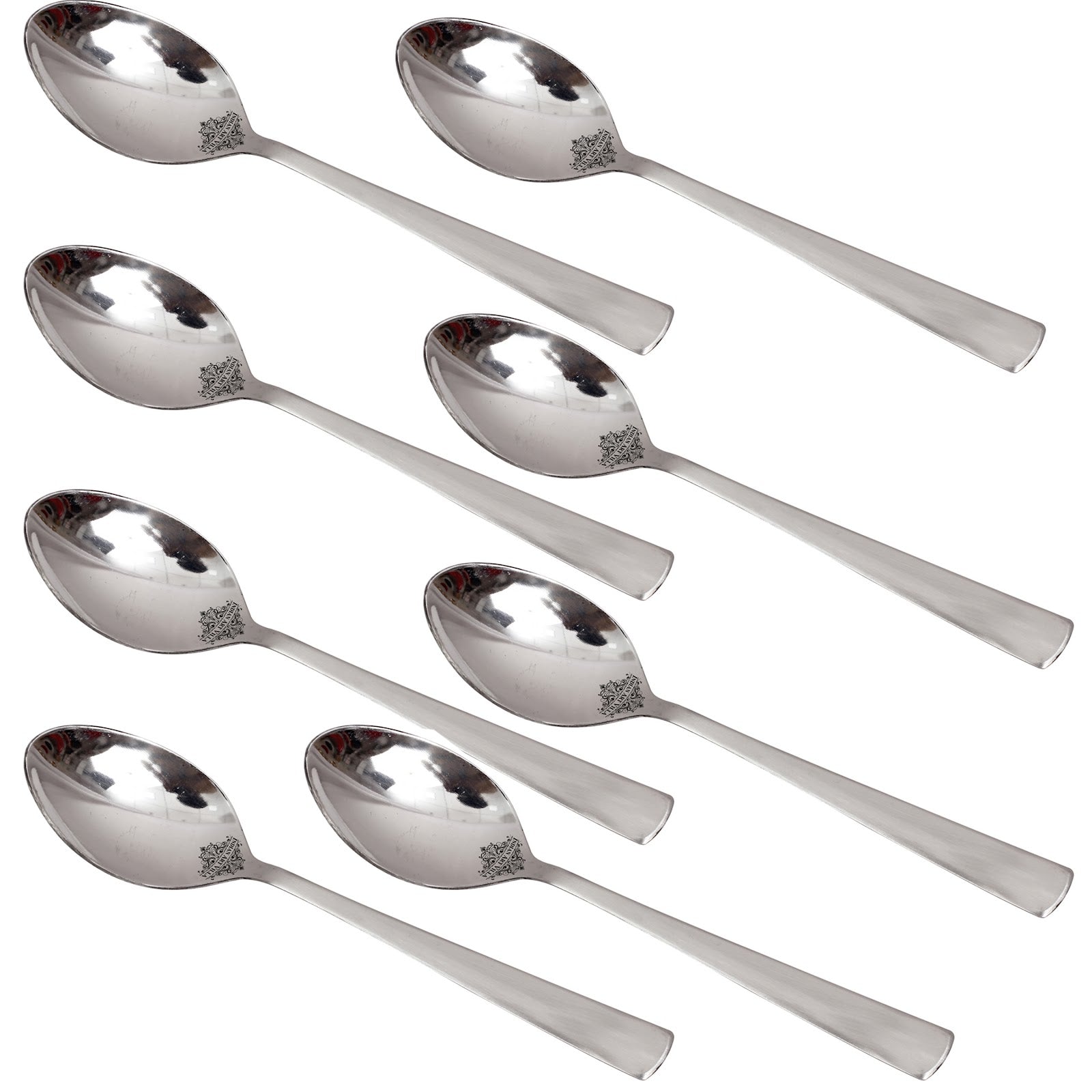 Pure Stainless Steel Handmade Matt Finish Design Table spoon