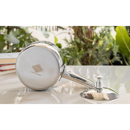 Stainless Steel Cooker With Hammered Design (Serving Only)