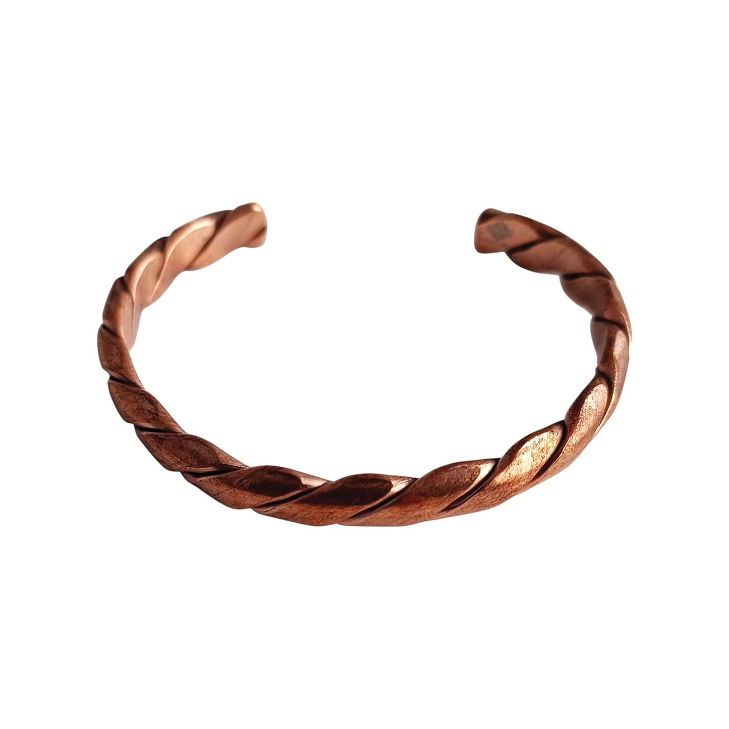 Pure Copper Bangle with Magnet Handcrafted Bangle