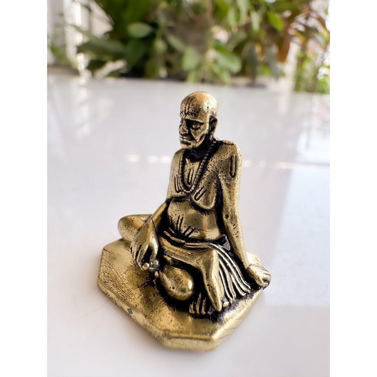 Pure Brass Miniature Swami Samarth Ji Murti
