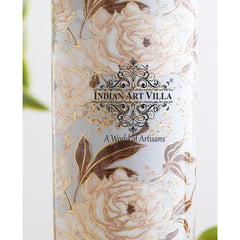 Pure Copper Water Bottle with Different Gold Print Designs, 900 ML