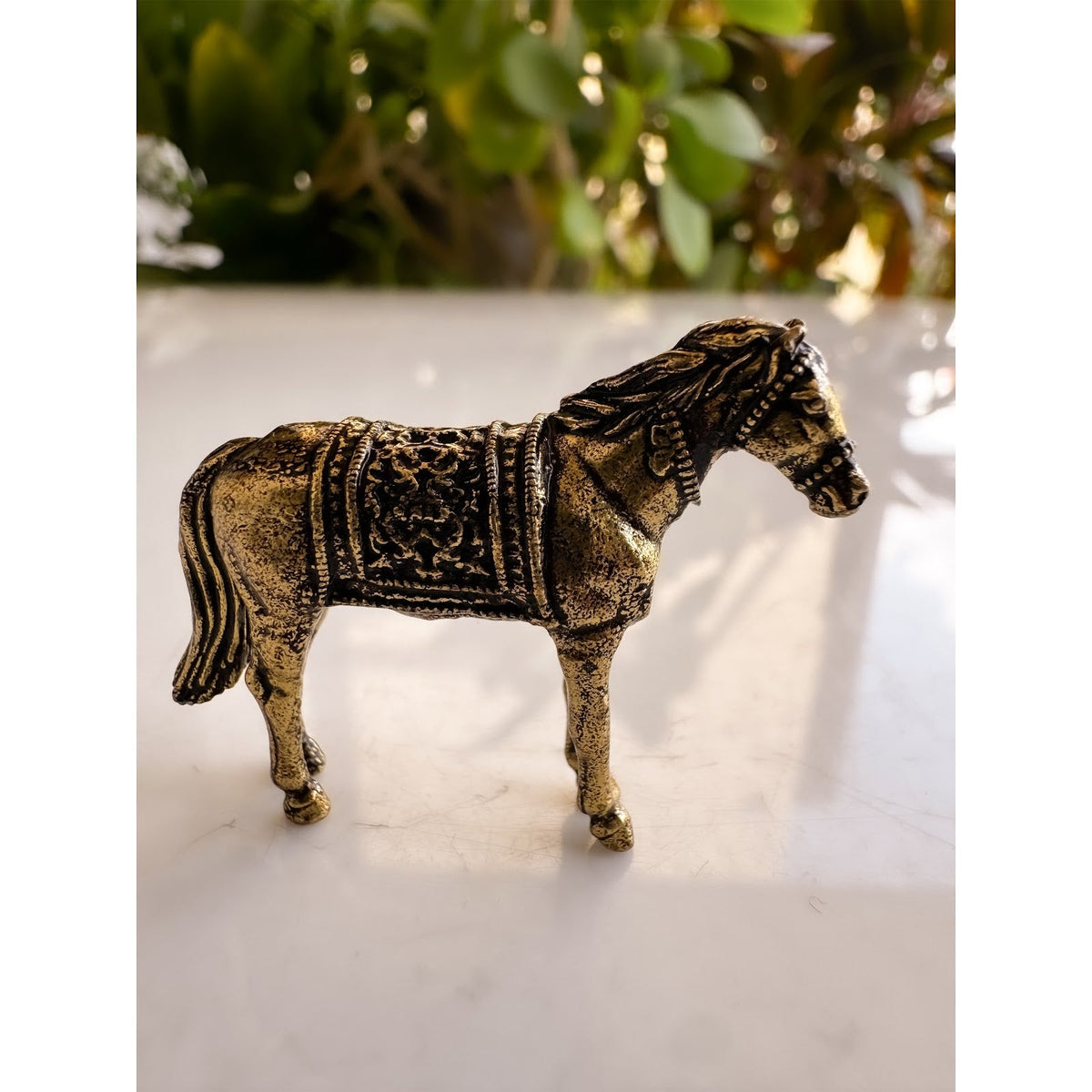 Brass Horse Miniature - 2.90 cm