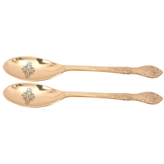 Brass Designer Serving Spoon| Serving Dishes Tableware| Gift Item