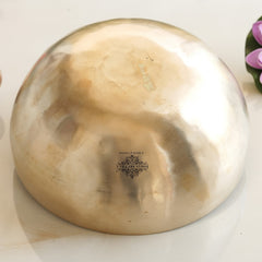 Handmade Pure Bronze Singing Bowl for Serenity and Meditation, Good For Health