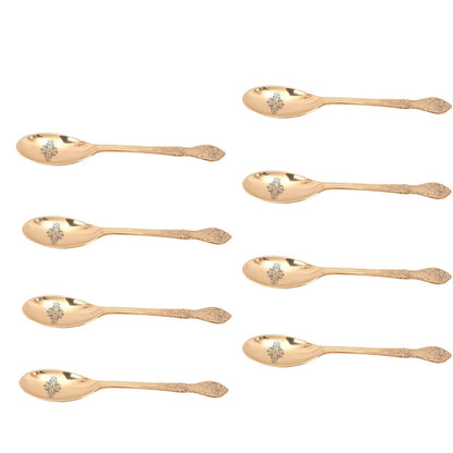 Brass Designer Serving Spoon| Serving Dishes Tableware| Gift Item