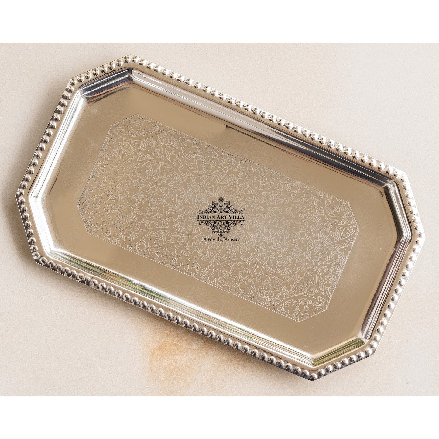 Silver-Plated Hammered Bowl with Lid & Spoon - Elegant Gift Box Set for Special Occasions