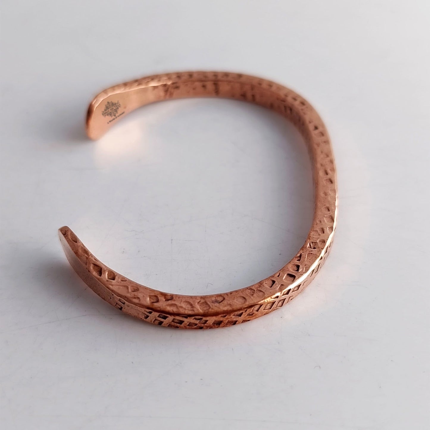 Pure Copper Solid Dotted Bracelet for Men & Women