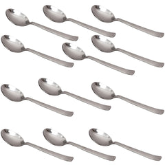 Pure Stainless Steel Handmade Matt Finish Design Soup Spoon