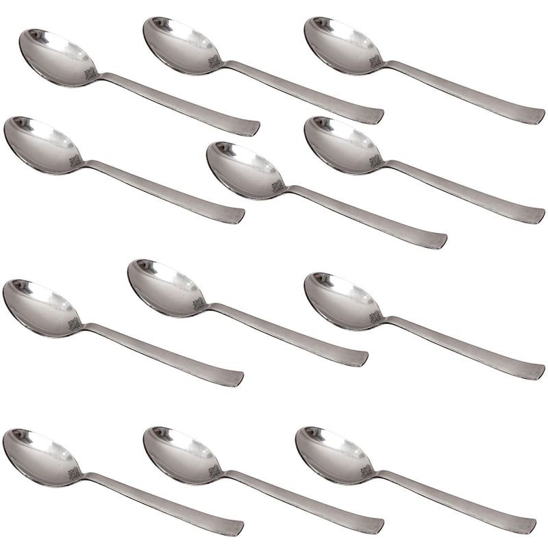 Pure Stainless Steel Handmade Matt Finish Design Soup Spoon