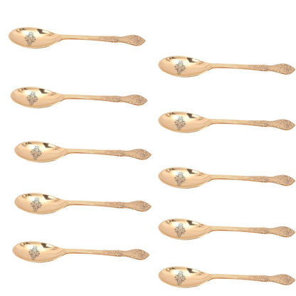 Brass Designer Serving Spoon| Serving Dishes Tableware| Gift Item