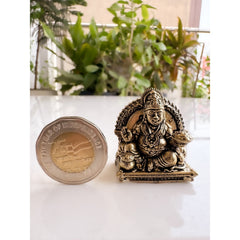 Pure Brass Miniature Kuber Ji Murti For Home Decor and Vastu