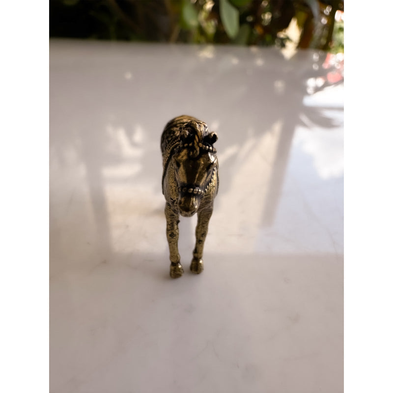 Brass Horse Miniature - 2.90 cm