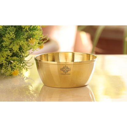 Brass Bowl With Shine Finshed, Diameter-8.89 cm