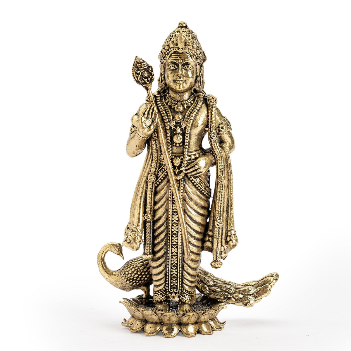 Pure Brass Murgan Murti