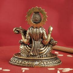 Pure Brass Goddess Saraswati ji Idol