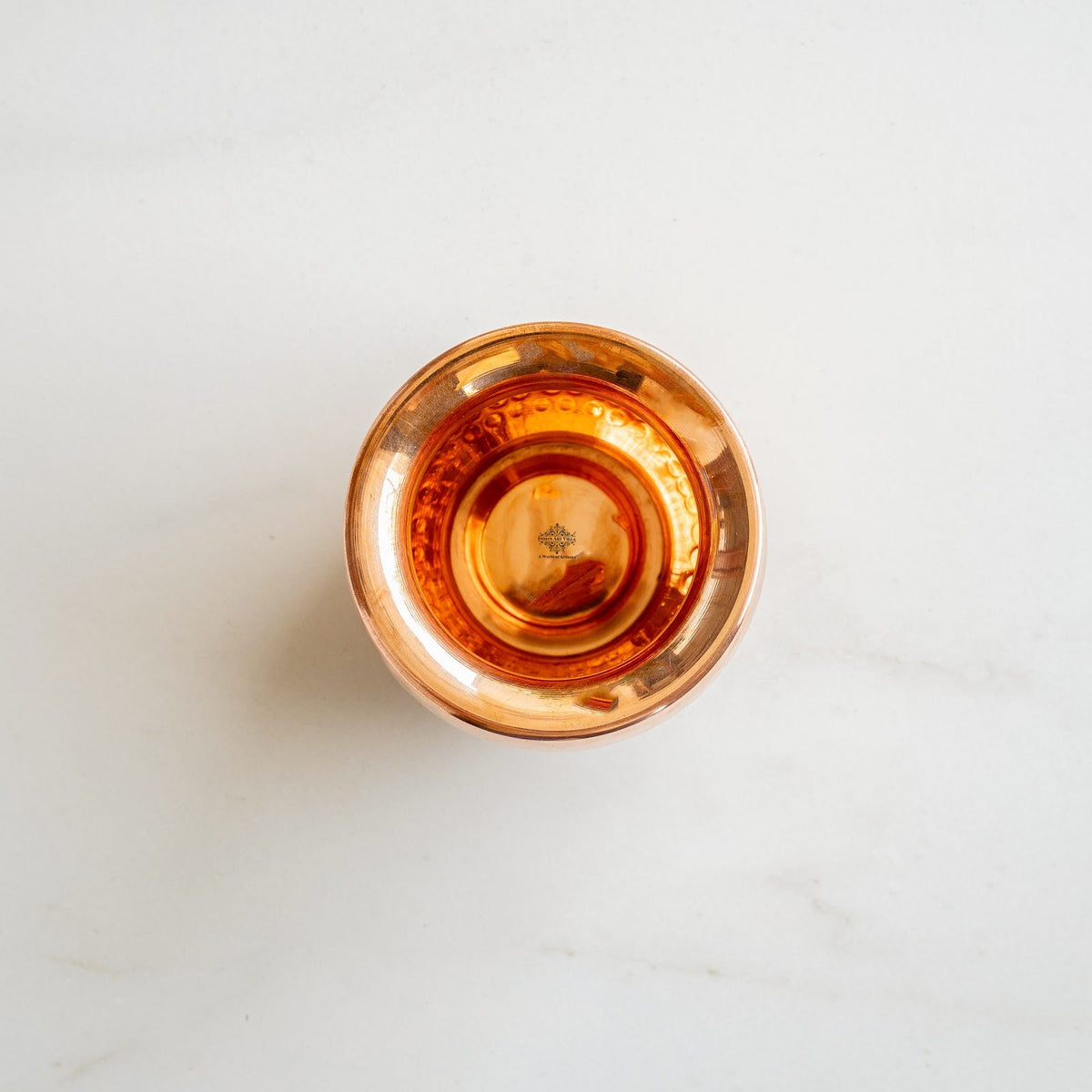 Pure Copper Hammered Lota for Pooja & Traditional Use - 430 ML