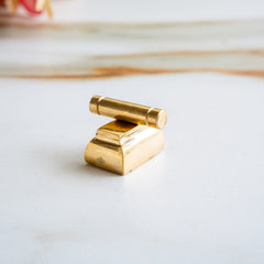 Gouri Amma Set – 5-Piece Miniature Brass Ritual & Gifting Set