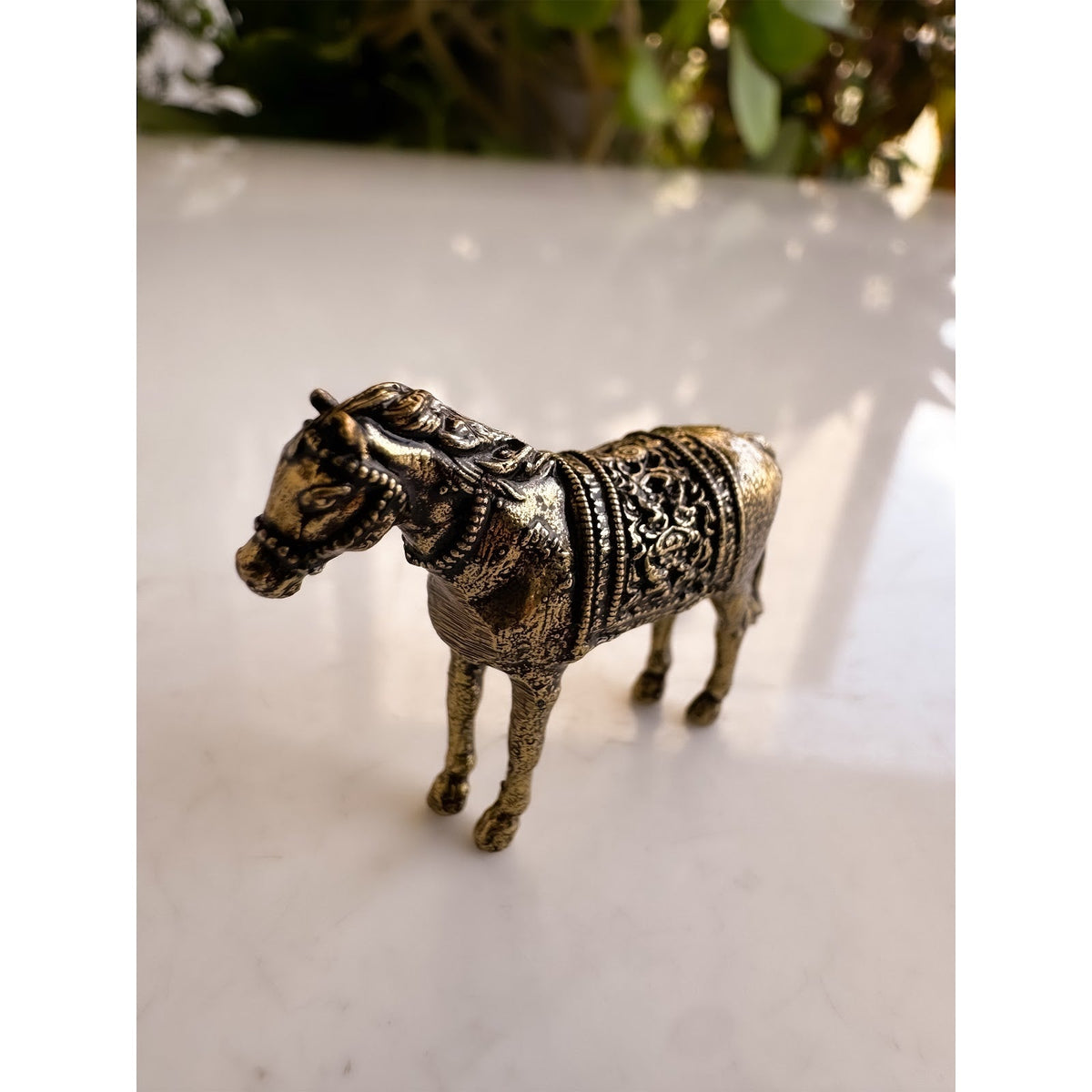 Brass Horse Miniature - 2.90 cm