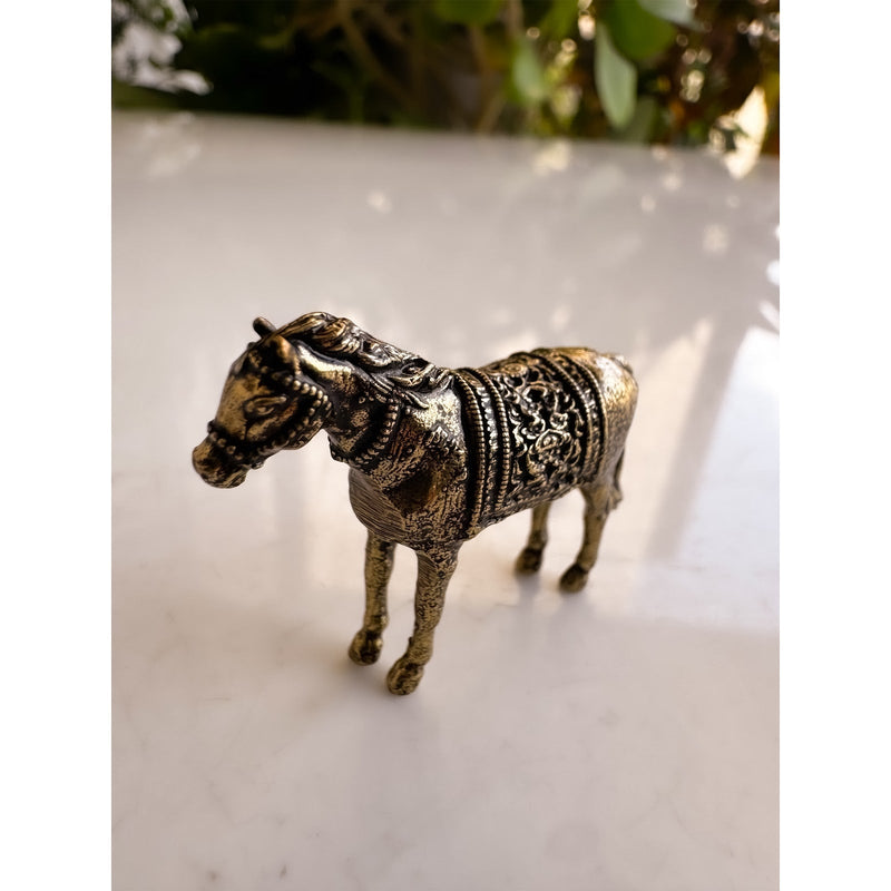 Brass Horse Miniature - 2.90 cm
