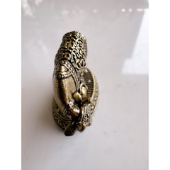 Pure Brass Miniature Kamdhenu Cow with Calf - 2.79 cm