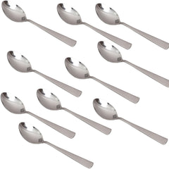 Handmade Hammered Premium Quality Stainless Steel Baby Spoon Cutlery, Silver