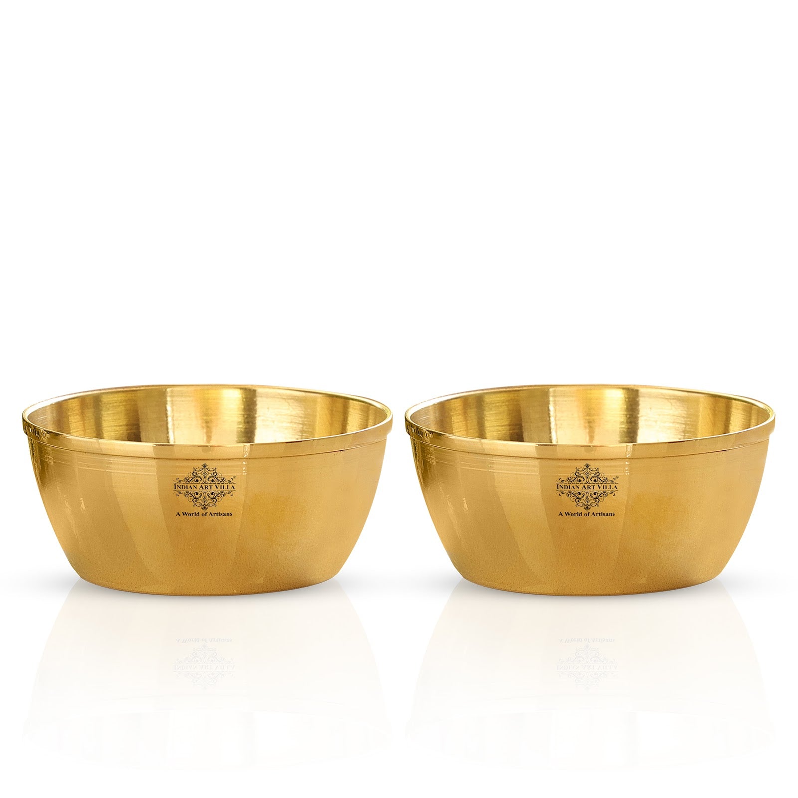 Brass Bowl With Shine Finshed, Diameter-8.89 cm