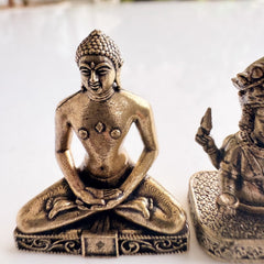 Pure Brass Miniature Jain Tirthankar Combo Murti Set