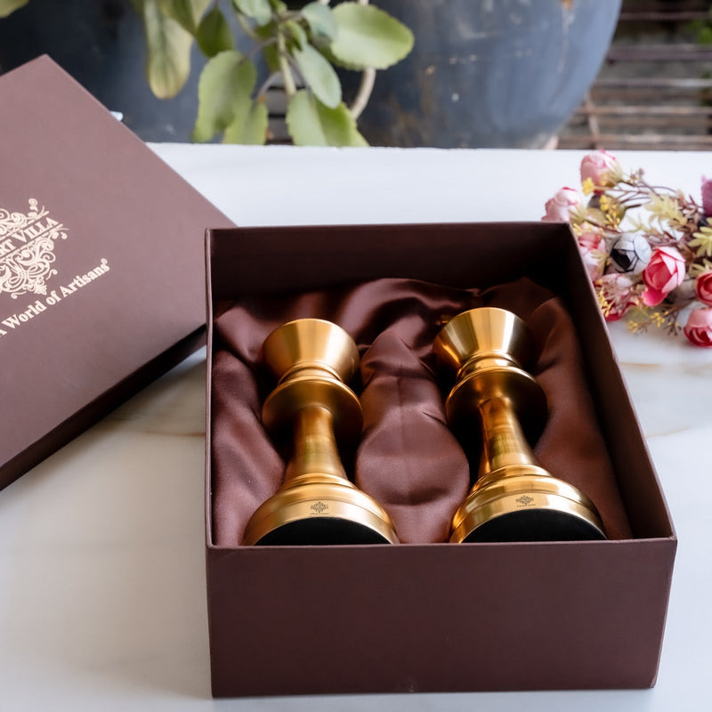 Aluminium Chess King & Queen Set with Gift Box