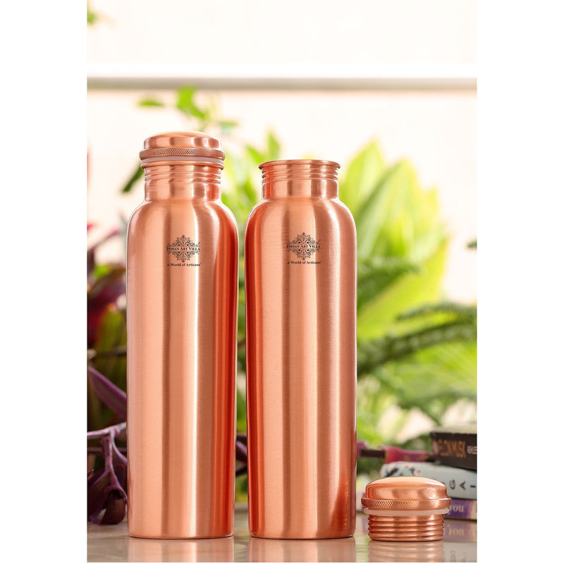 Pure Copper Bottle With the Plain Design